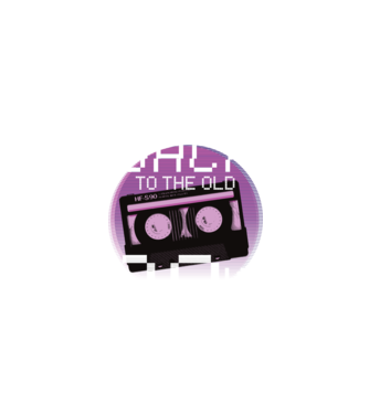 'Back to the 90s Înapoi în anii ''90' model negru pe tricou