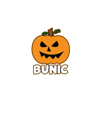 bunic model negru pe tricou