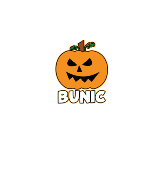 bunic model negru pe tricou
