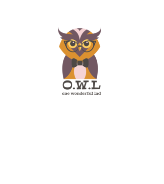 OWL - One wonderful Lad model roz deschis pe tricou