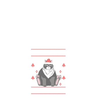 Tricou cu pisică pulovăr urât model negru pe tricou