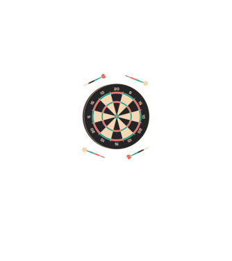 Tablă Darts model negru pe tricou