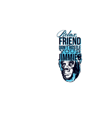 Relax Friend model galben neon pe tricou
