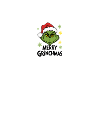Merry Grinchmas Alb model alb pe tricou