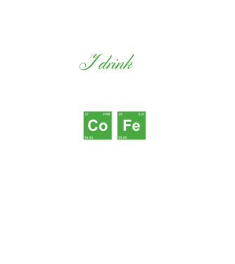 i drink insane amount of coffee model negru pe tricou