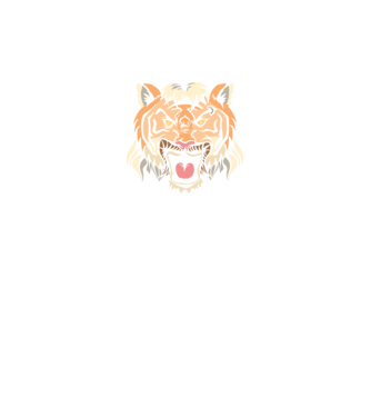 Tiger King Tigru model negru pe tricou