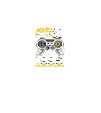 Nivel Finalizat 30 1995 model negru pe tricou