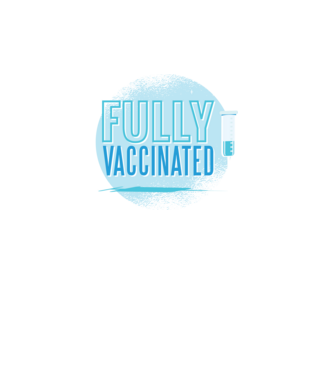 Complet vaccinat model turcoaz pe tricou
