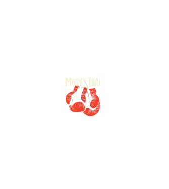 Muay Thai model negru pe tricou