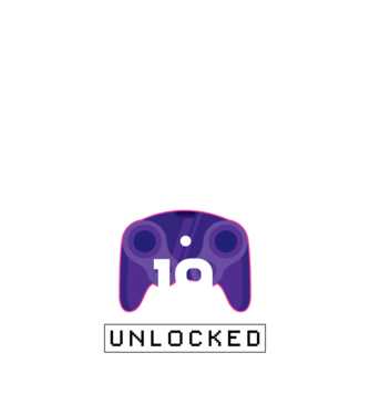 Level 19 Unlocked Gamer Birthday model negru pe tricou