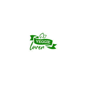 Veggie lover Iubitor de legume model alb pe tricou