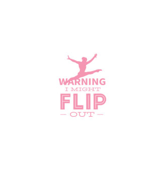 Gimnast model albastru închis pe tricou
