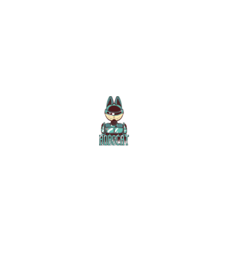 Robocat - Pisică Robot model gri pe tricou