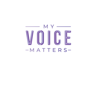My Voice Matters de Ziua Femeii model alb pe tricou