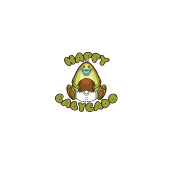 Avocado bebe model albastru jeanși pe tricou