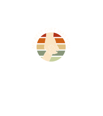 My Best Gift Was You model negru pe tricou