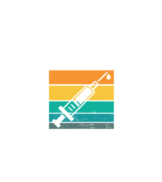 Don't wait vaccinate model negru pe tricou