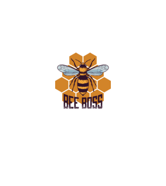 Bee Boss Șef Apicultor model alb pe tricou
