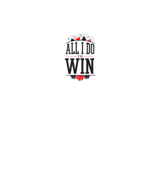All I do is win Poker model alb pe tricou