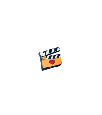 Cinema Film model gri pe tricou