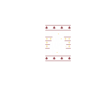 Merry crisis and a happy new fear model galben neon pe tricou