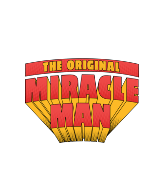 The Original Miracle Man model alb pe tricou