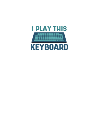 Tastatura Gamer model alb pe tricou