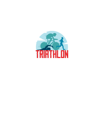 Triatlon Sport model gri pe tricou