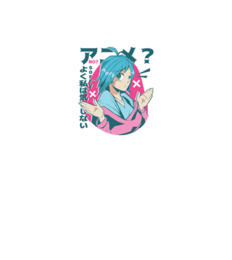 Tricou Anime model alb pe tricou