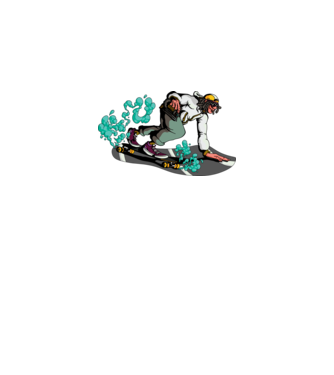 Longboard model gri pe tricou