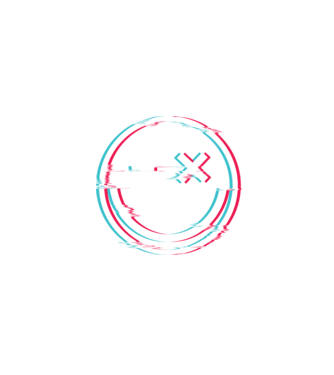 Smile glitch neon tiktok style model negru pe tricou