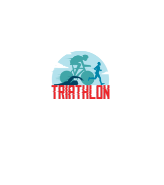 Triatlon Sport model gri pe tricou