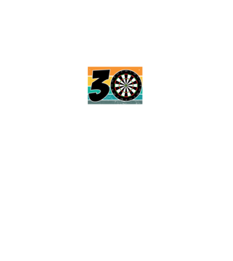 'I''m not 30 I''m double 15 darts birthday' model negru pe tricou