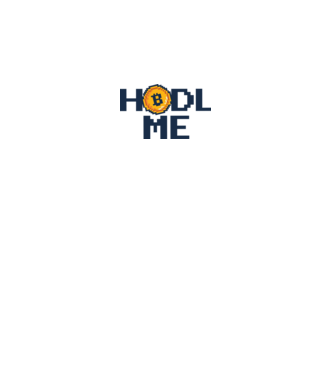 Hodl Me Bitcoin model alb pe tricou