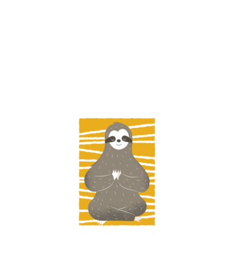 Yoga Leneș model negru pe tricou