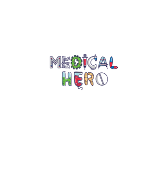 Medical Hero - Eroi de zi cu zi model gri pe tricou