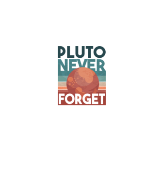 Pluto never forget model albastru jeanși pe tricou