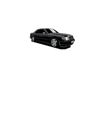 Mercedes model gri pe tricou