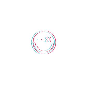 Smile glitch neon tiktok style model negru pe tricou
