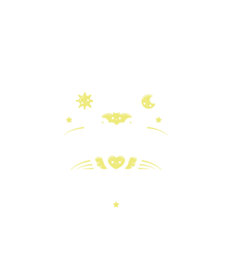 Motiv Ouija model negru pe tricou