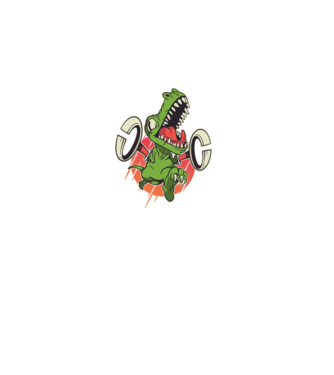 Dinozaur T-rex model gri pe tricou