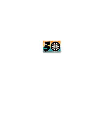 'I''m not 30 I''m double 15 darts birthday' model negru pe tricou