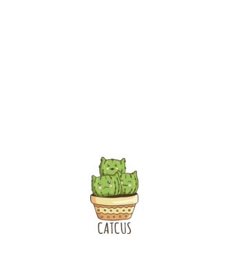 Catcus Pisică Cactus model roz deschis pe tricou