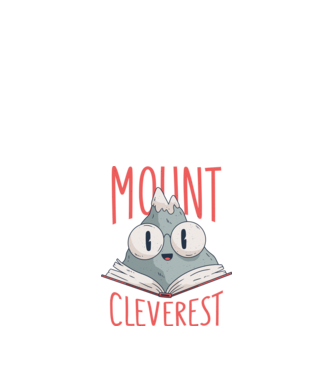Tricou Mount Cleverest model alb pe tricou