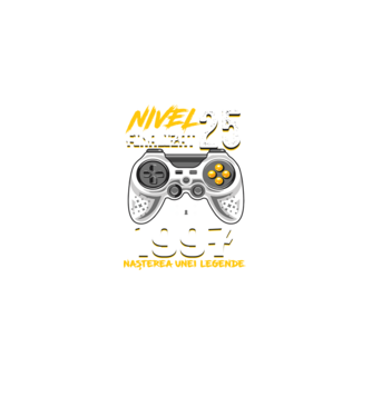 Nivel 25 finalizat. 1997 nașterea unei legende model negru pe tricou