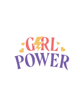 Girl Power Ziua Femeii model alb pe tricou