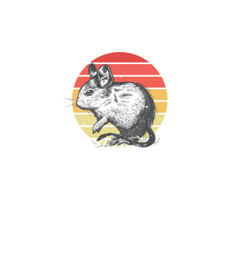 Retro Degu model turcoaz pe tricou