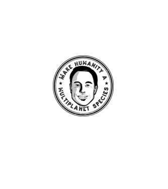 Make humanity a Multiplanet species Elon Musk model gri pe tricou