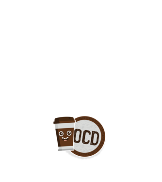 Cafea Dragoste și dependență model negru pe tricou