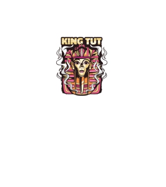 King Tut - Faraonul Tutankhamon model roz pe tricou